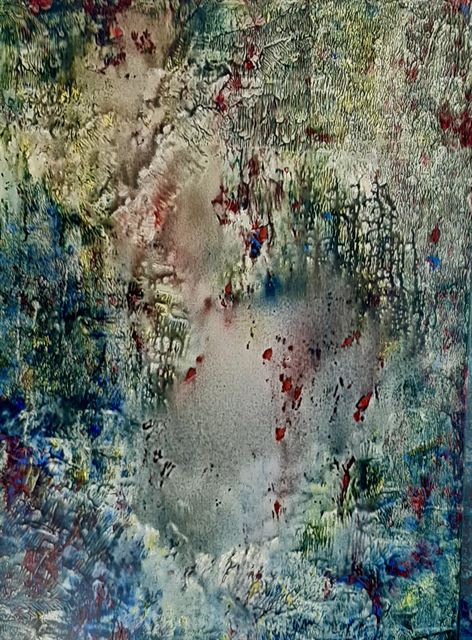Eaux profondes — Acrylique sur toile de Patrick Adam