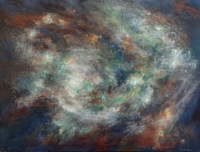 Autres mondes — Acrylique sur toile de Patrick Adam