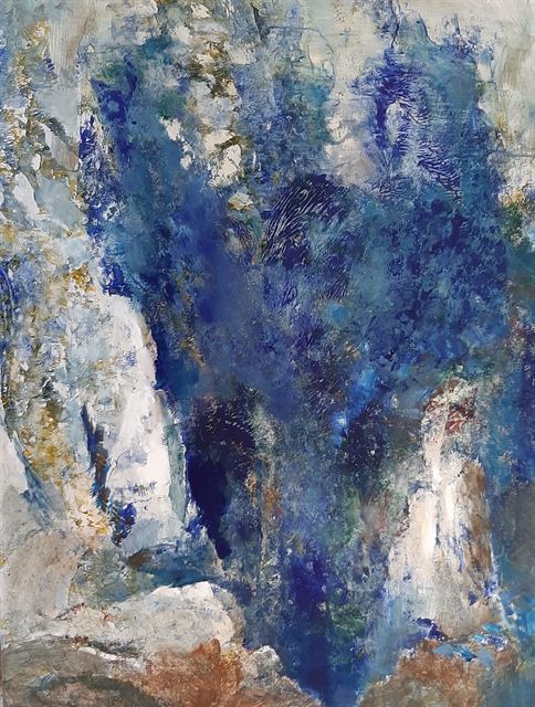 Diptyque A — Acrylique sur toile de Patrick Adam