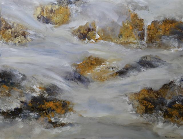 Ecume — Acrylique sur toile de Patrick Adam