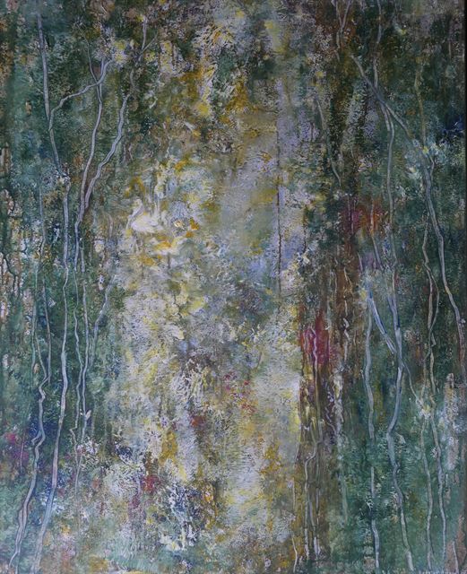 Saisons -Printemps — Acrylique sur toile de Patrick Adam