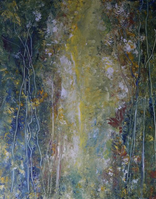 Saisons -Eté — Acrylique sur toile de Patrick Adam