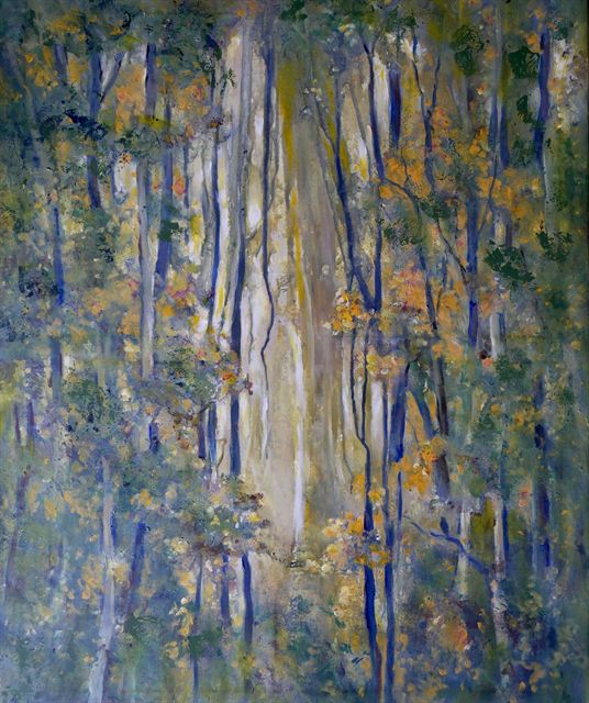 Saisons -Automne — Acrylique sur toile de Patrick Adam