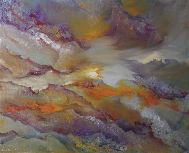 Effervescence — Acrylique sur toile de Patrick Adam