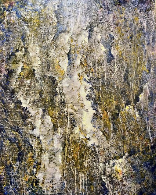 Réminiscence — Acrylique sur toile de Patrick Adam